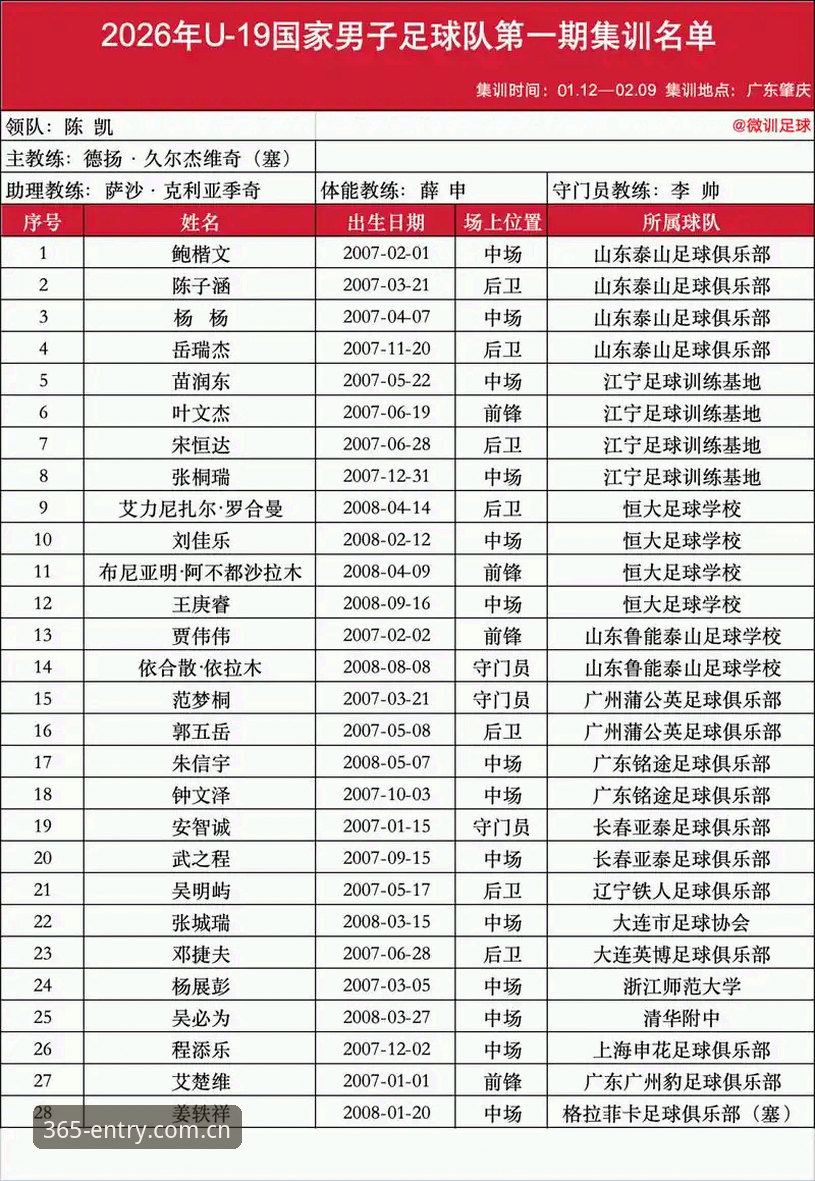 类似官网直达路径的竞品数据站安装失败 U19国足土伦杯折戟:从数据看青训现实的全面解析